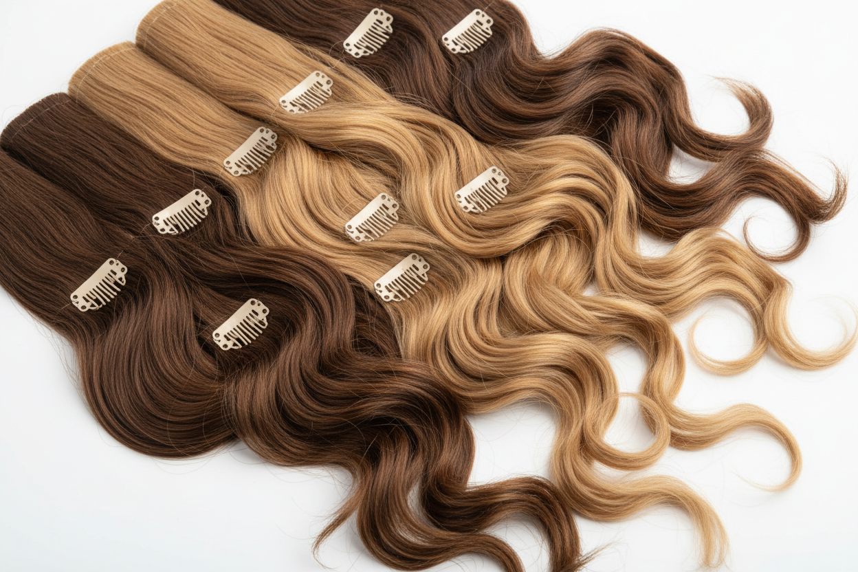 Clip-In Hair Extensions