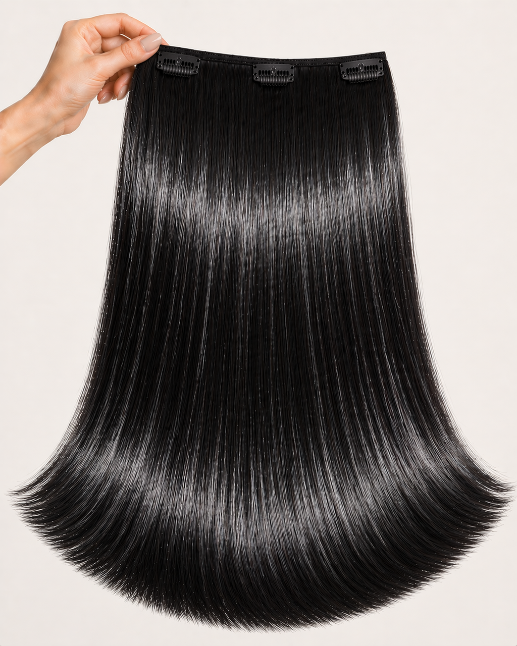 Black Velvet - Clip-In Hair Extensions