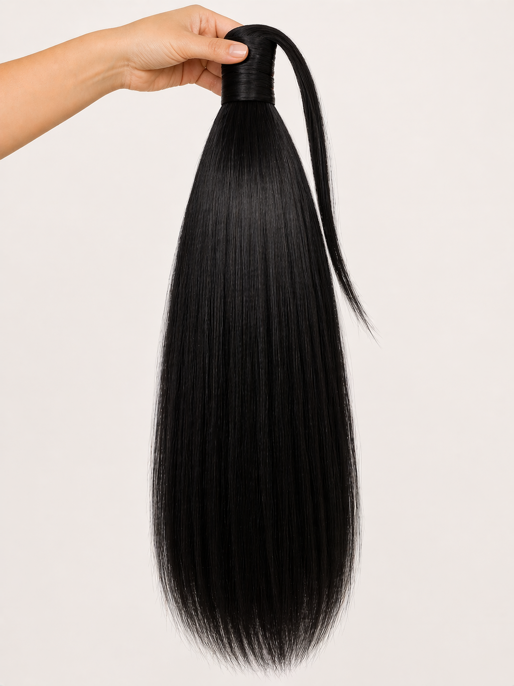 Black Velvet - Clip-In Ponytail Hair Extension