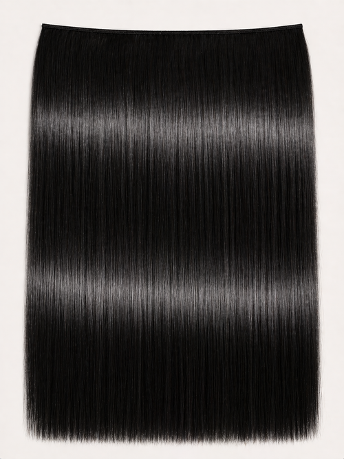 Black Velvet - Double Volume Invisible Weft Hair Extensions