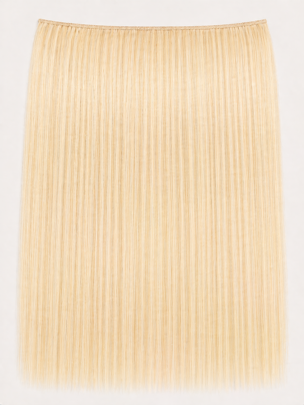 Buttercream Blonde - Double Volume Invisible Weft Hair Extensions