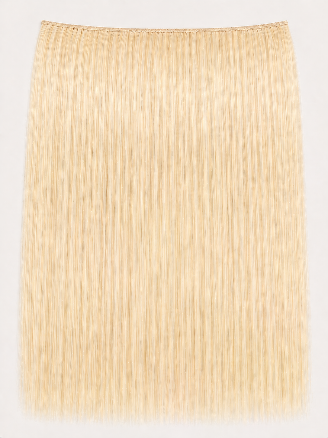 Buttercream Blonde - Double Volume Invisible Weft Hair Extensions