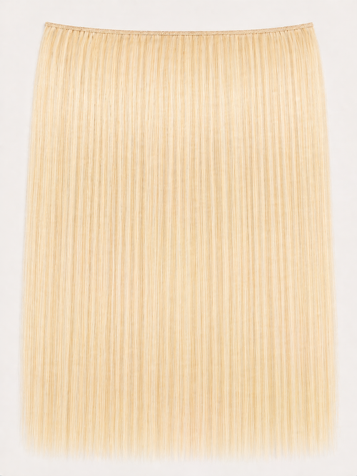 Buttercream Blonde - Double Volume Invisible Weft Hair Extensions