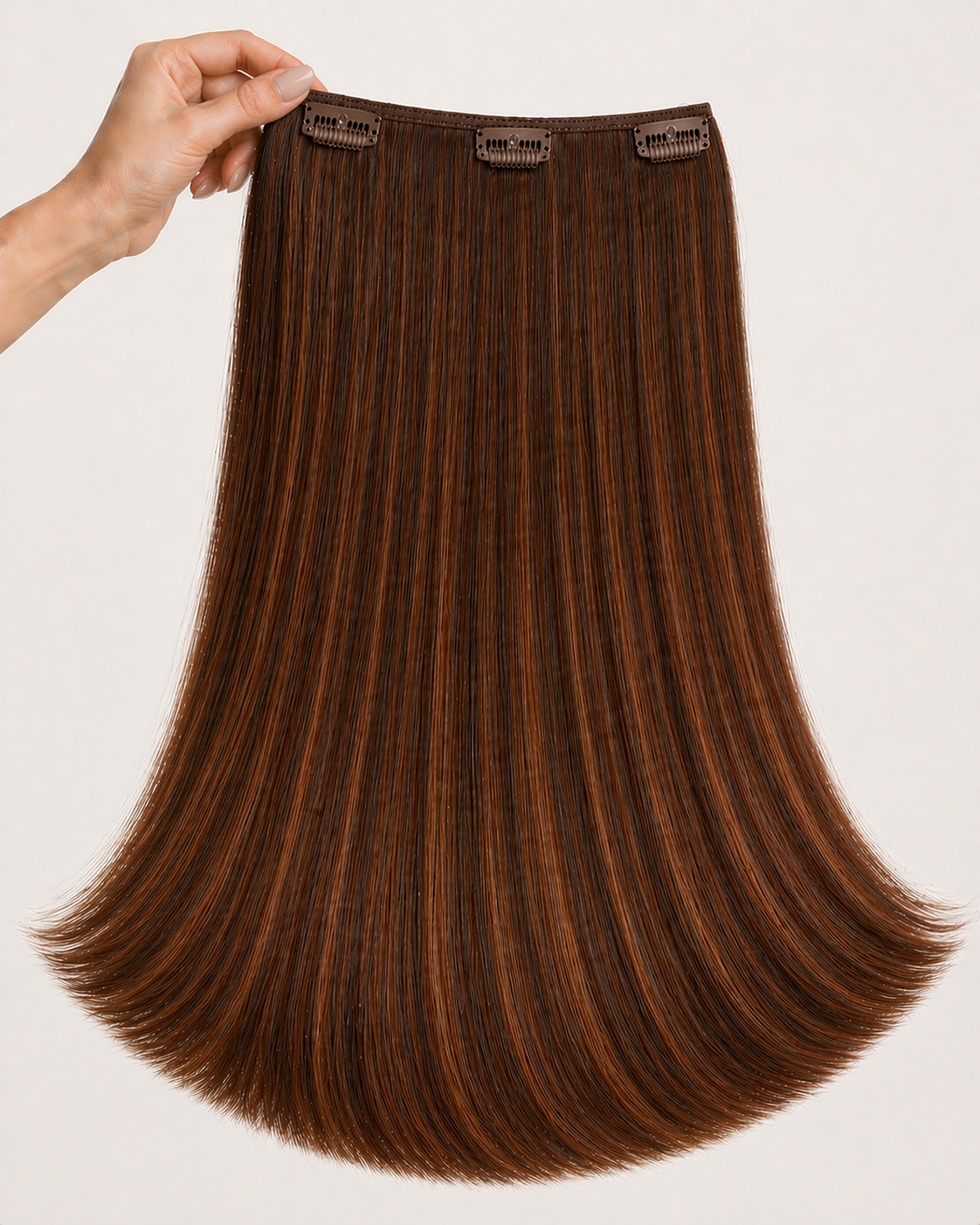 Chestnut Mirage - Clip-In Hair Extensions