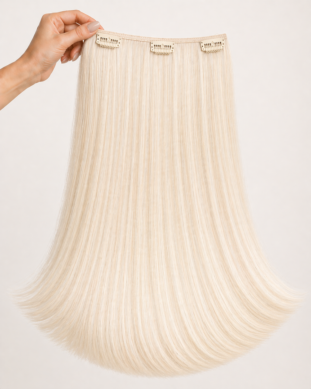 Glacier Blonde - Clip-In Hair Extensions