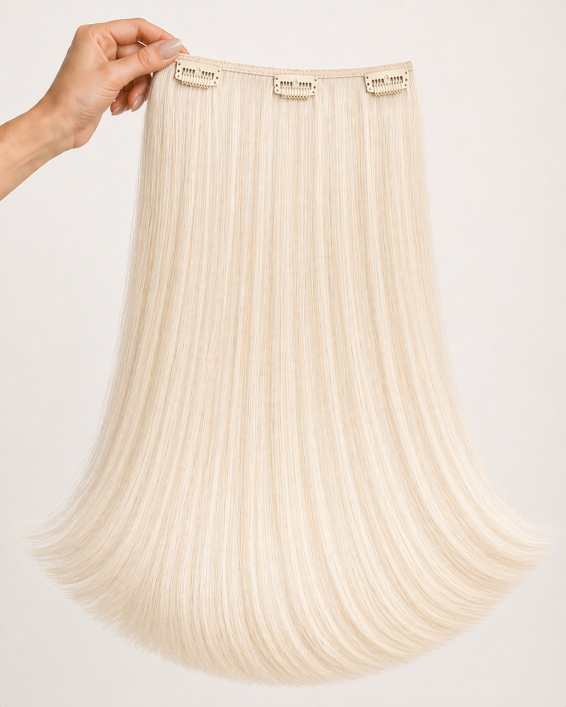 Glacier Blonde - Clip-In Hair Extensions