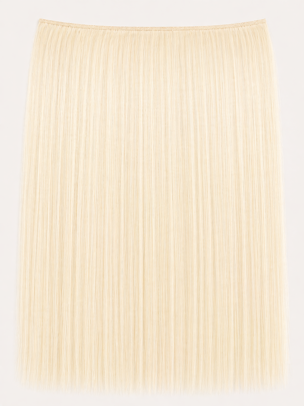 Glacier Blonde - Double Volume Invisible Weft Hair Extensions