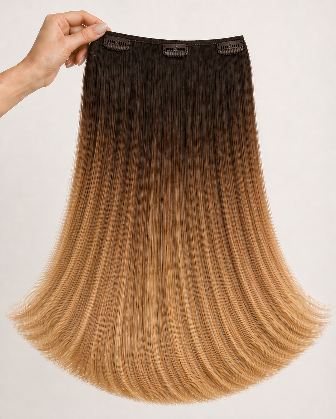 Golden Sway - Clip-In Hair Extensions