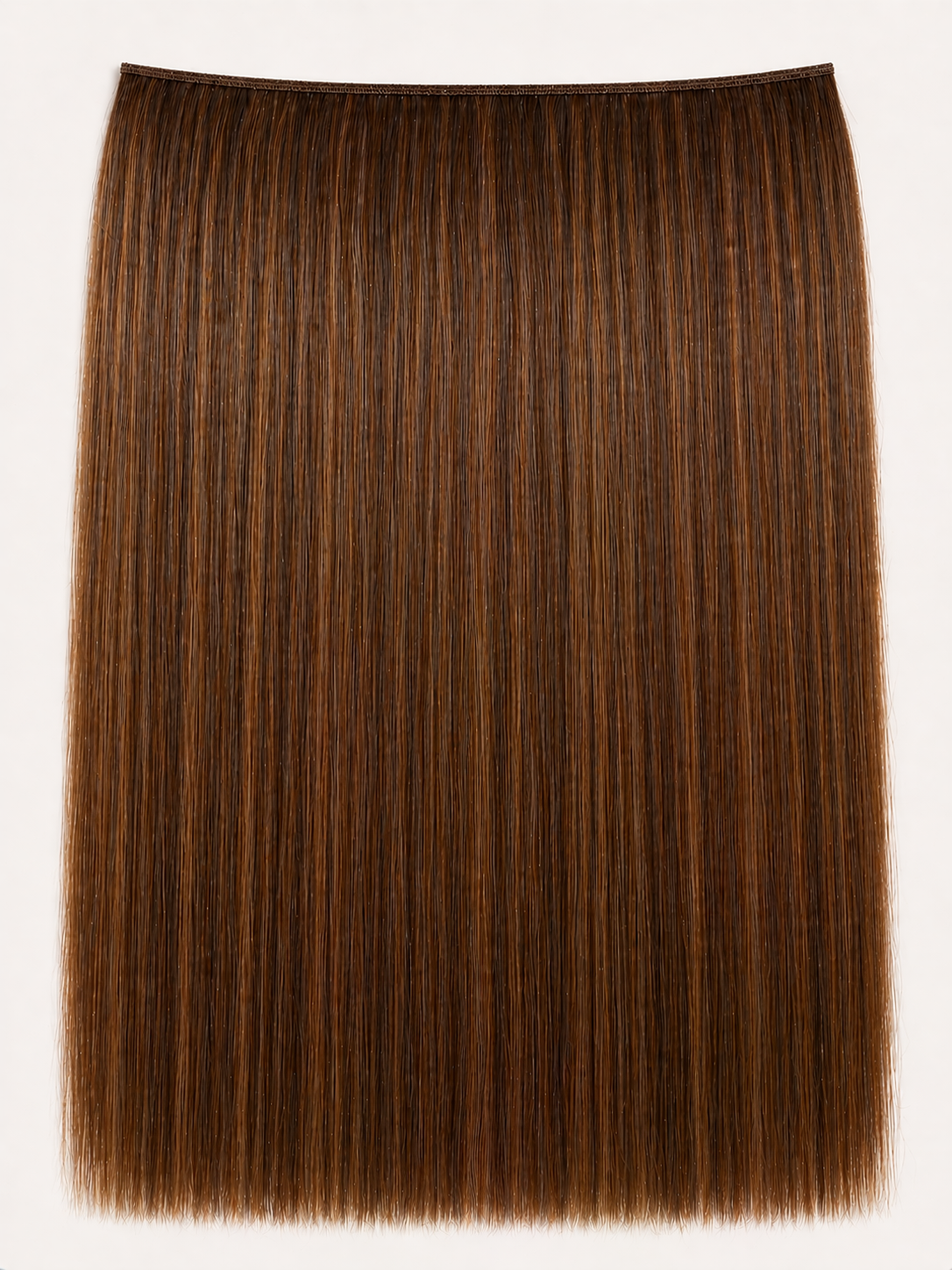 Pecan Allure - Double Volume Invisible Weft Hair Extensions