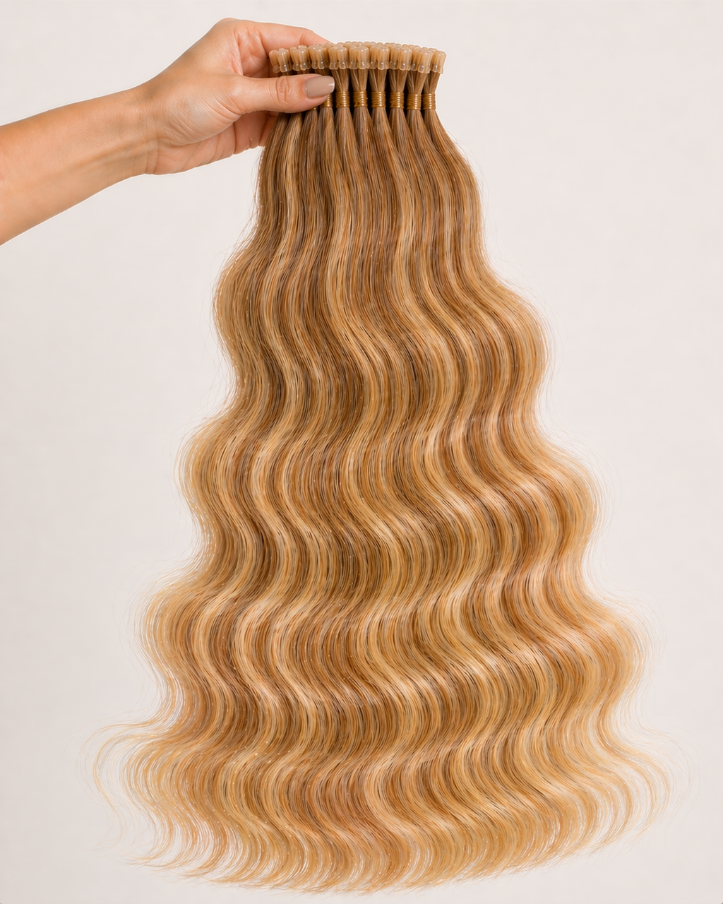 Sunkissed Silk - K-Tip Body Wave Hair Extensions